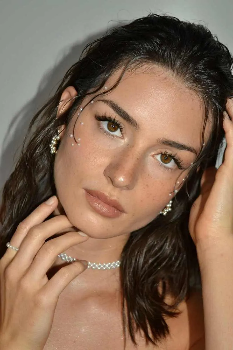 Práce kadeřnice - ukázka 1